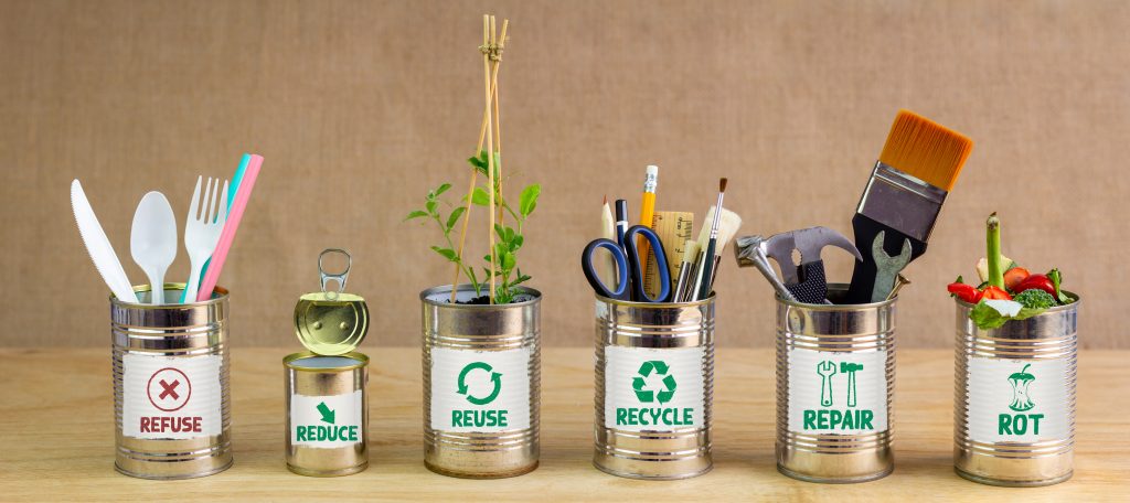 Reducing, reusing and recycling at home is an easy, fun family activity
